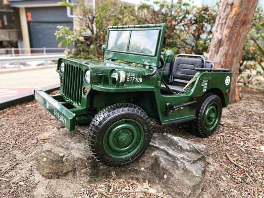 480 W 24 V 4WD JEEP VITACCI KIDS RIDE ON CAR GREEN