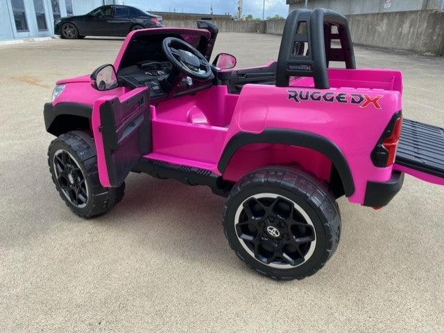 Toyota Hilux Ute 24V 480 watts Licensed Electric Ride On Toy for Kids – PINK