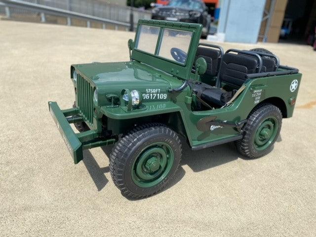 480 W 24 V 4WD JEEP VITACCI KIDS RIDE ON CAR GREEN