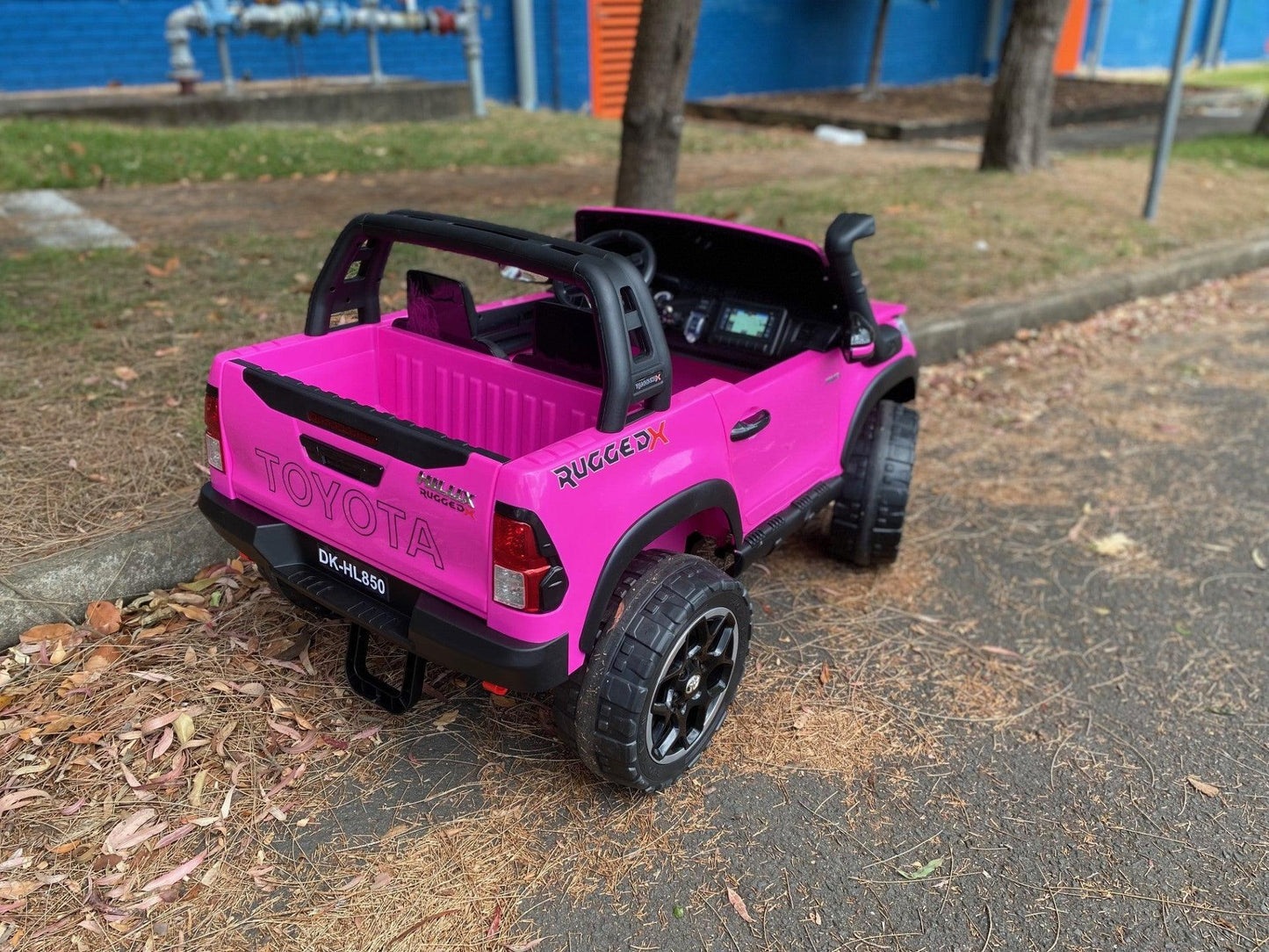 Toyota Hilux Ute 24V 480 watts Licensed Electric Ride On Toy for Kids – PINK