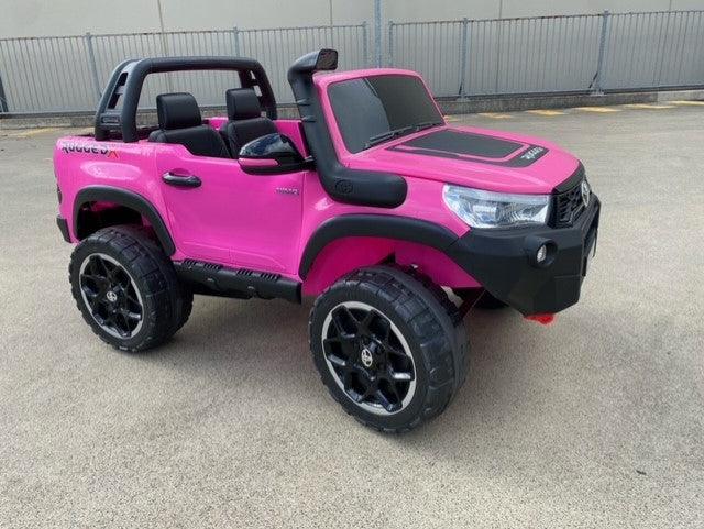 Toyota Hilux Ute 24V 480 watts Licensed Electric Ride On Toy for Kids – PINK