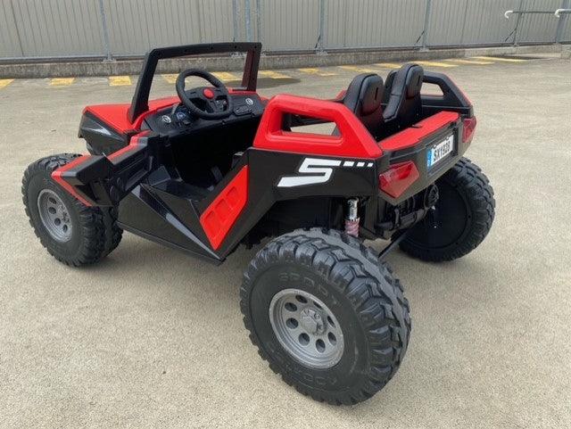 24V 600W 4WD DAKAR BEACH BUGGY DUNE KIDS RIDE ON CAR RED