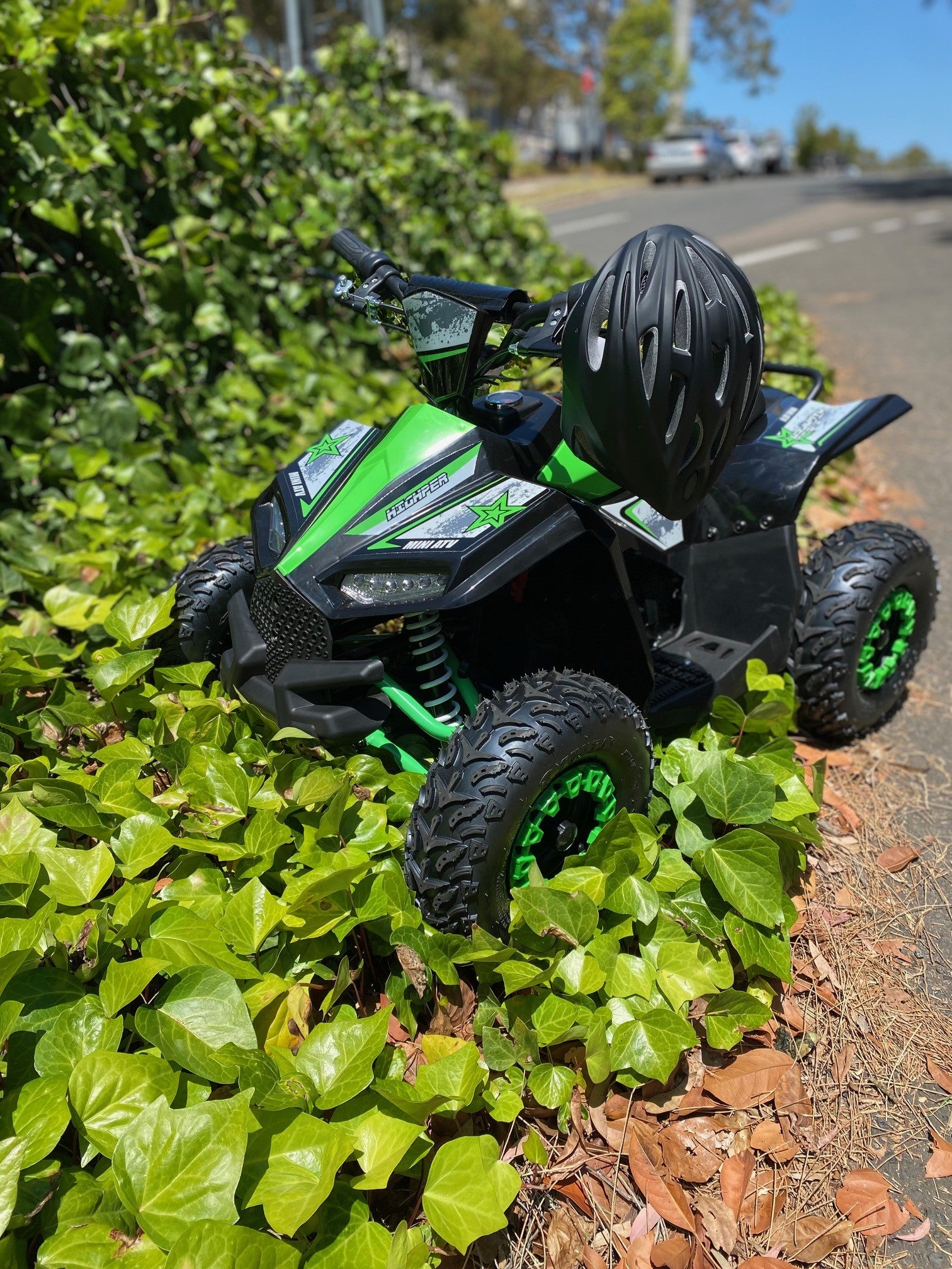 48 V 1060 W MEGA ATV RACE-X QUAD BIKE GREEN