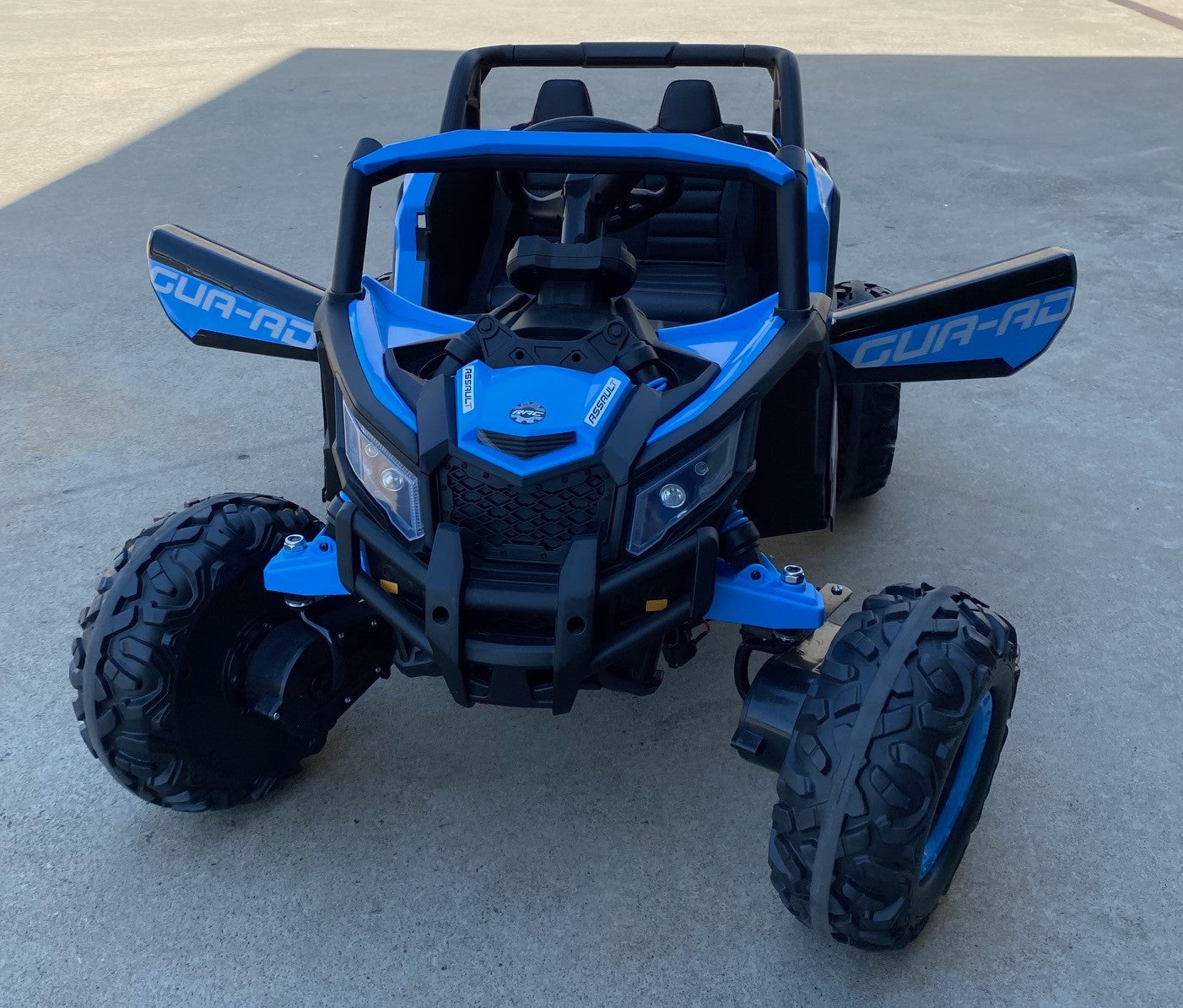 12V 4WD BEACH BUGGY UTV MX 613 CAR FOR KIDS BLUE