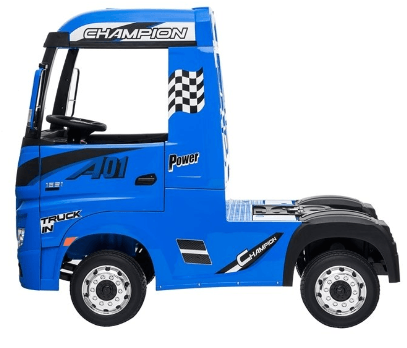 24V LICENSED MERCEDES ACTROS KIDS TRUCK BLUE