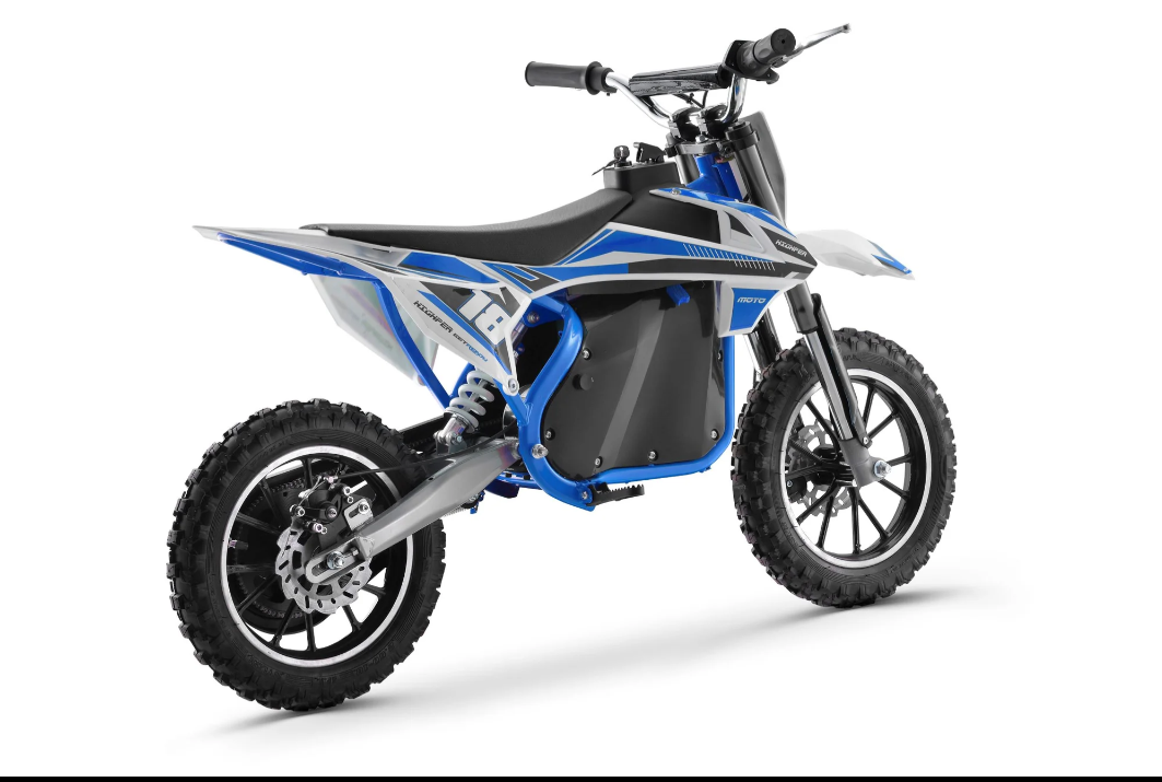 36V 500W DIRT BIKE RIDE ON BIKE BLUE