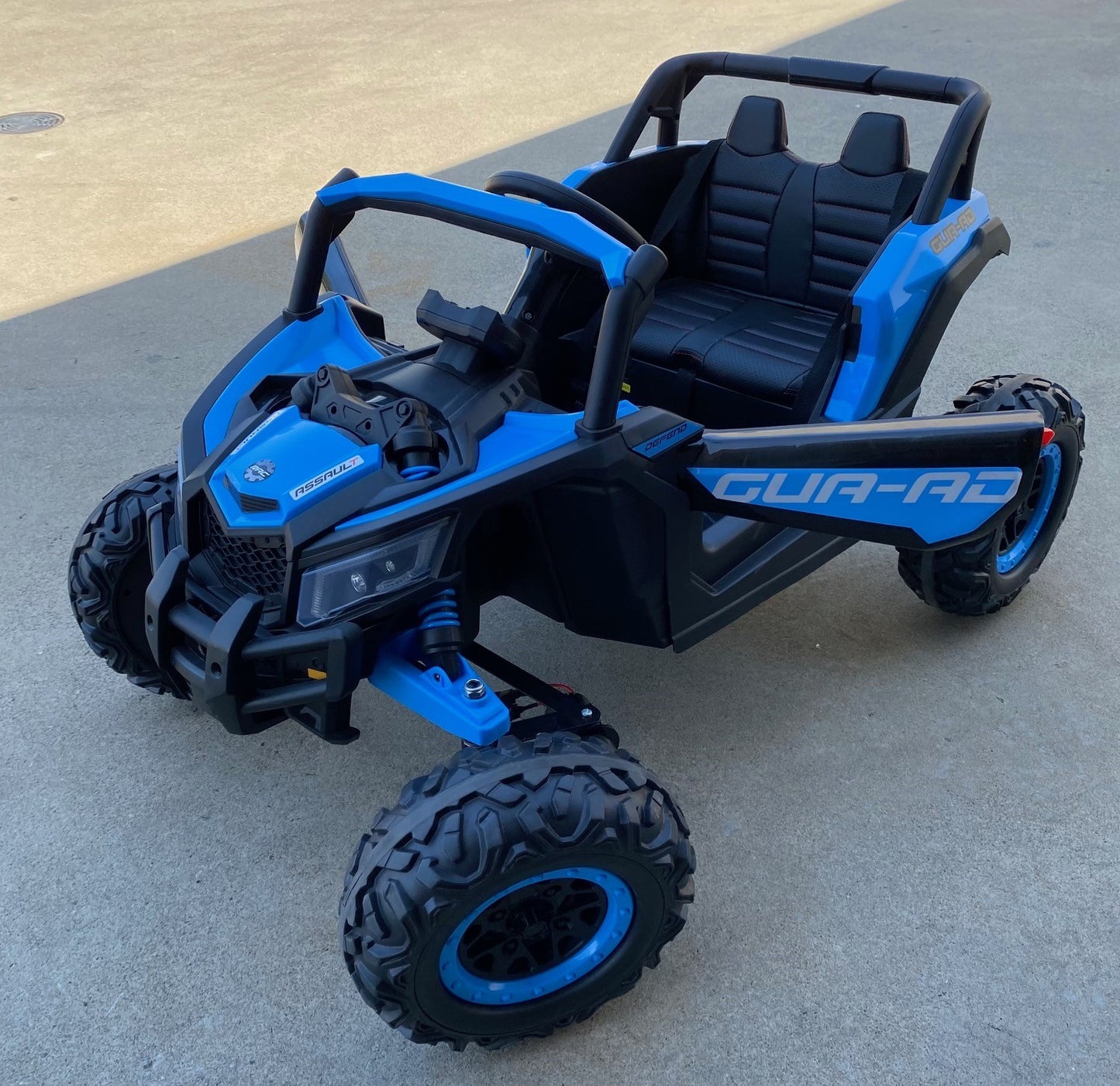 12V 4WD BEACH BUGGY UTV MX 613 CAR FOR KIDS BLUE