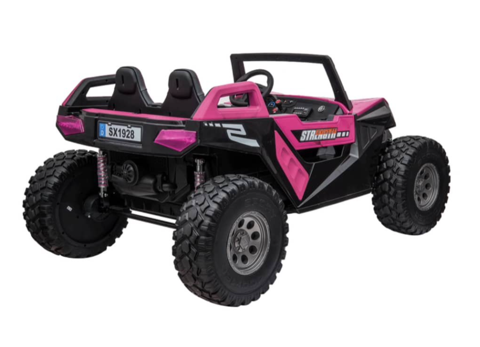 24V 600W 4WD BEACH BUGGY DUNE CAR FOR KIDS PINK