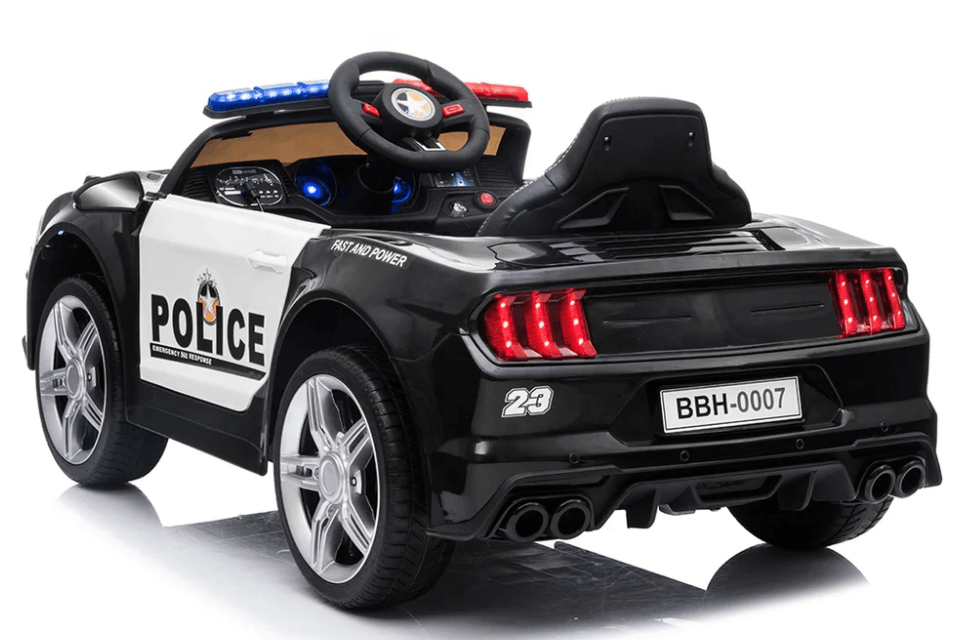 12V FORD MUSTANG POLICE CAR ON RIDE