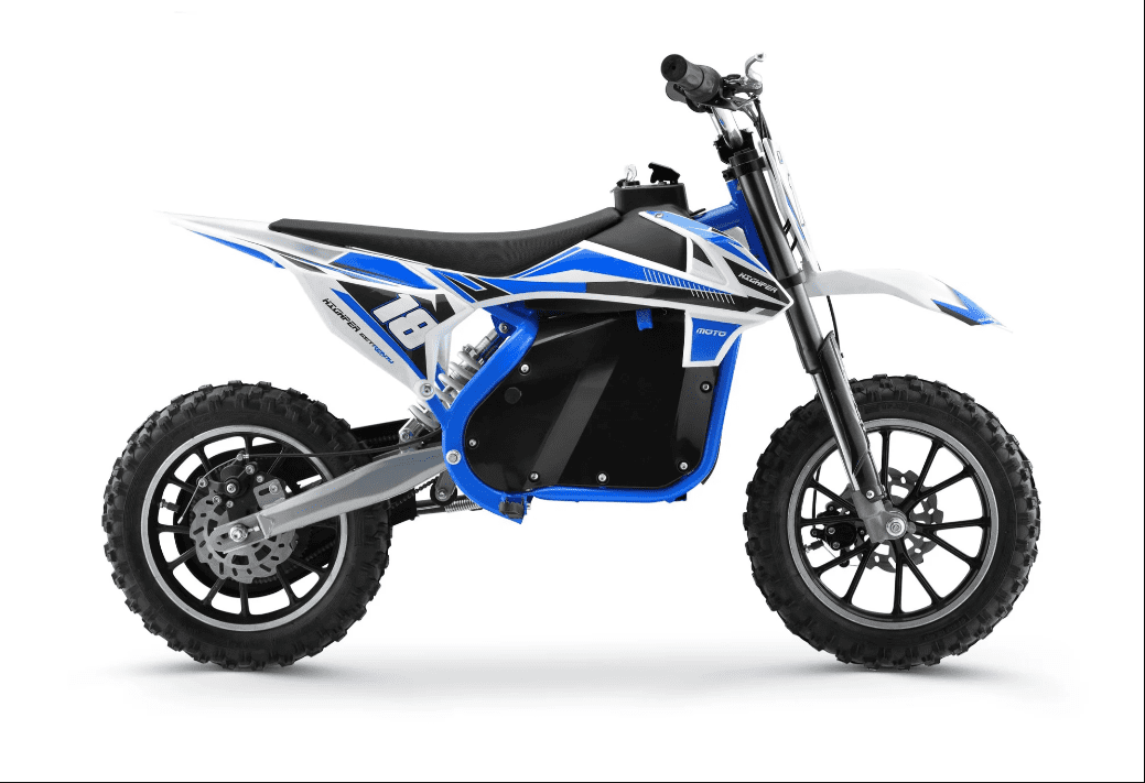 36V 500W DIRT BIKE RIDE ON BIKE BLUE