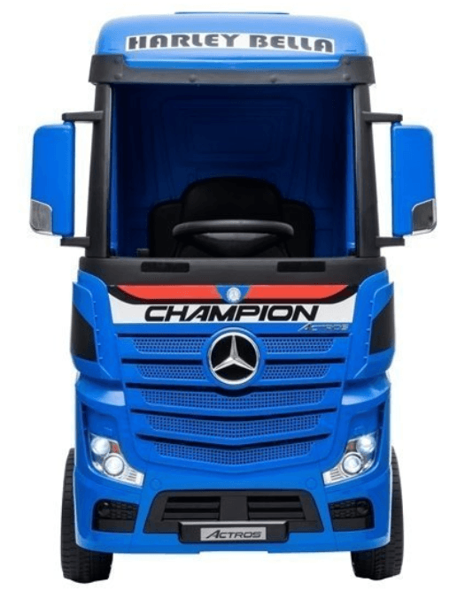 24V LICENSED MERCEDES ACTROS KIDS TRUCK BLUE