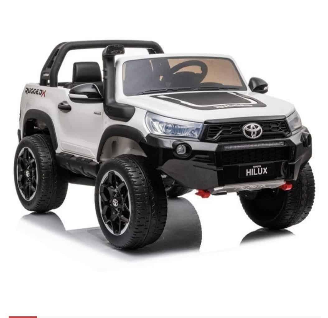 Toyota Hilux Ute 24V 480 watts Licensed Electric Ride On Toy for Kids – White