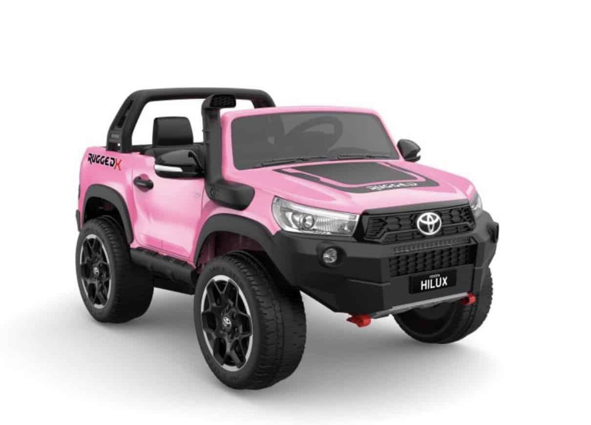 Toyota Hilux Ute 24V 480 watts Licensed Electric Ride On Toy for Kids – PINK