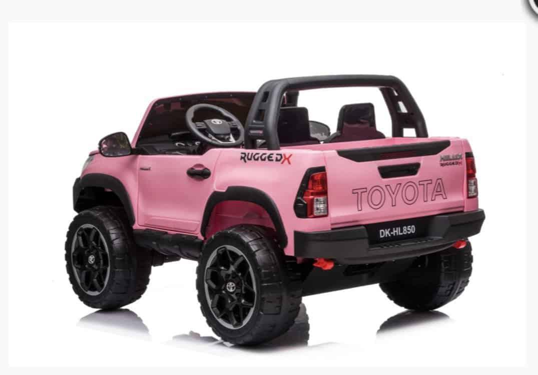 Toyota Hilux Ute 24V 480 watts Licensed Electric Ride On Toy for Kids – PINK