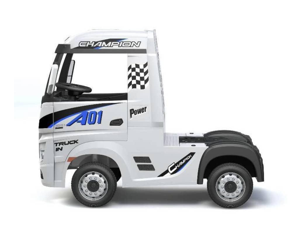 24 V LICENSED MERCEDES ACTROS KIDS TRUCK WHITE