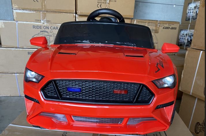 Ford Mustang Electric 12V Ride On Car - Red